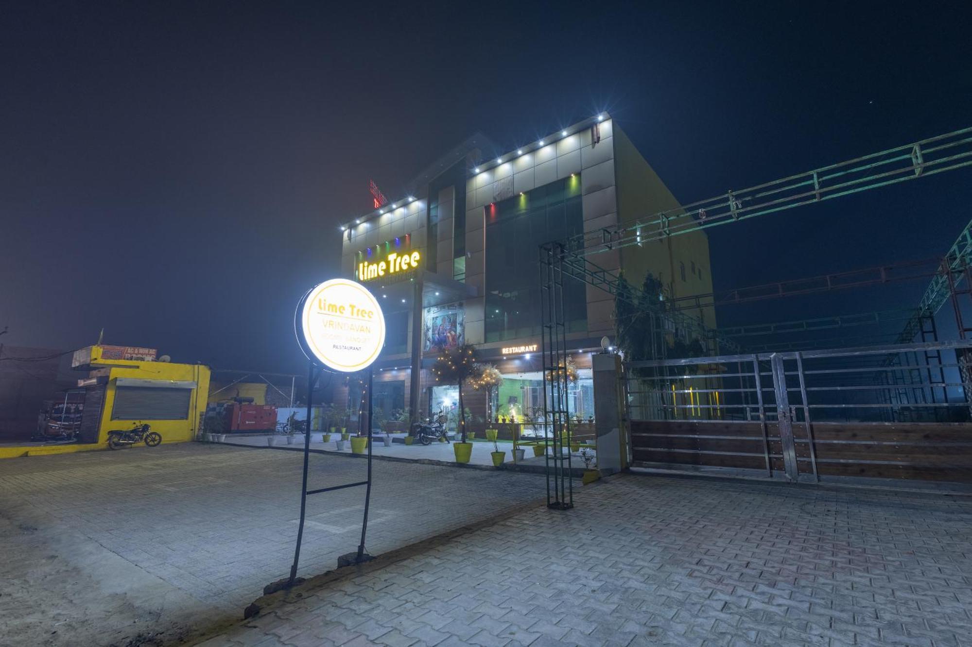 Lime Tree Hotel And Banquet Vrindāvan Dış mekan fotoğraf
